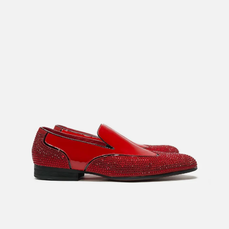 Fonzie Slip On Wingtip Dress Shoes