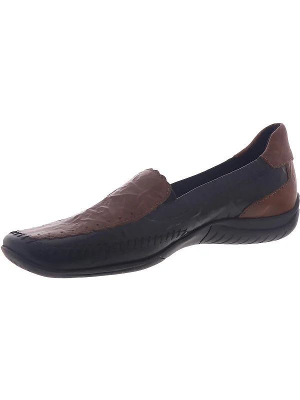 Tyler  Womens Round Toe Slip On Loafers