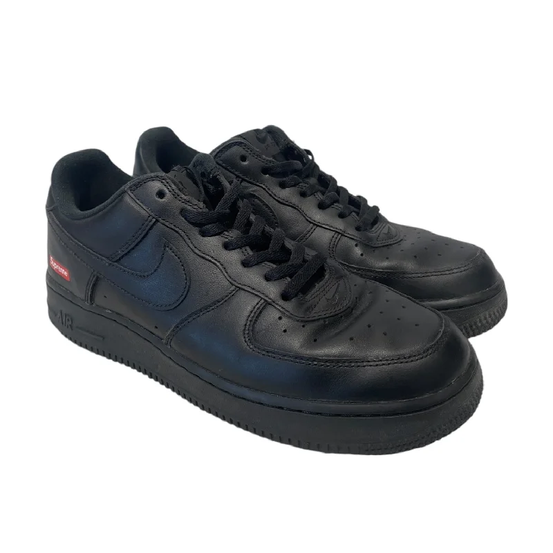 NIKE/Supreme/Low-Sneakers/US 7/Leather/BLK/Air Force 1