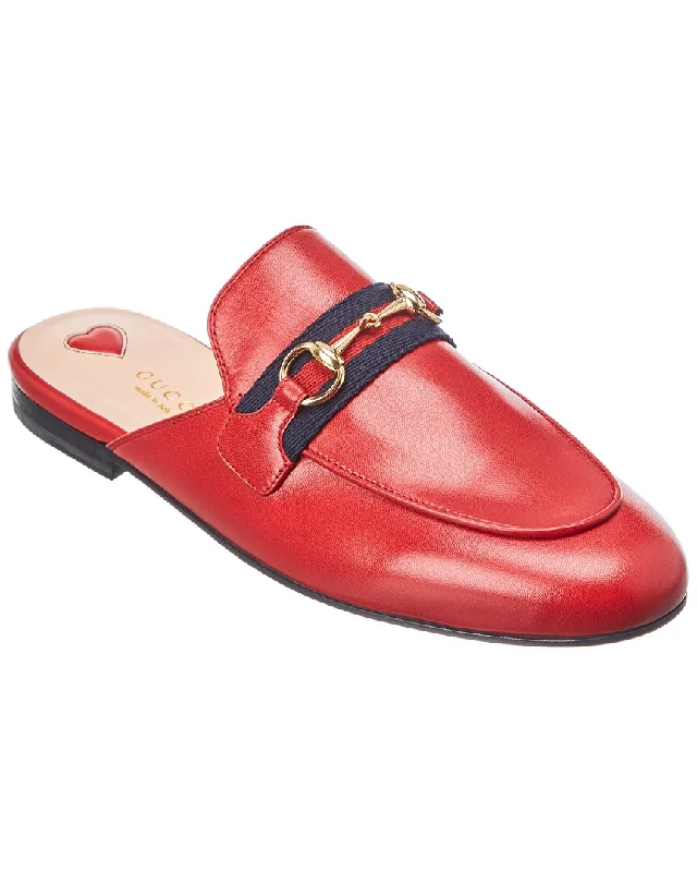 Gucci Princetown Leather Slipper