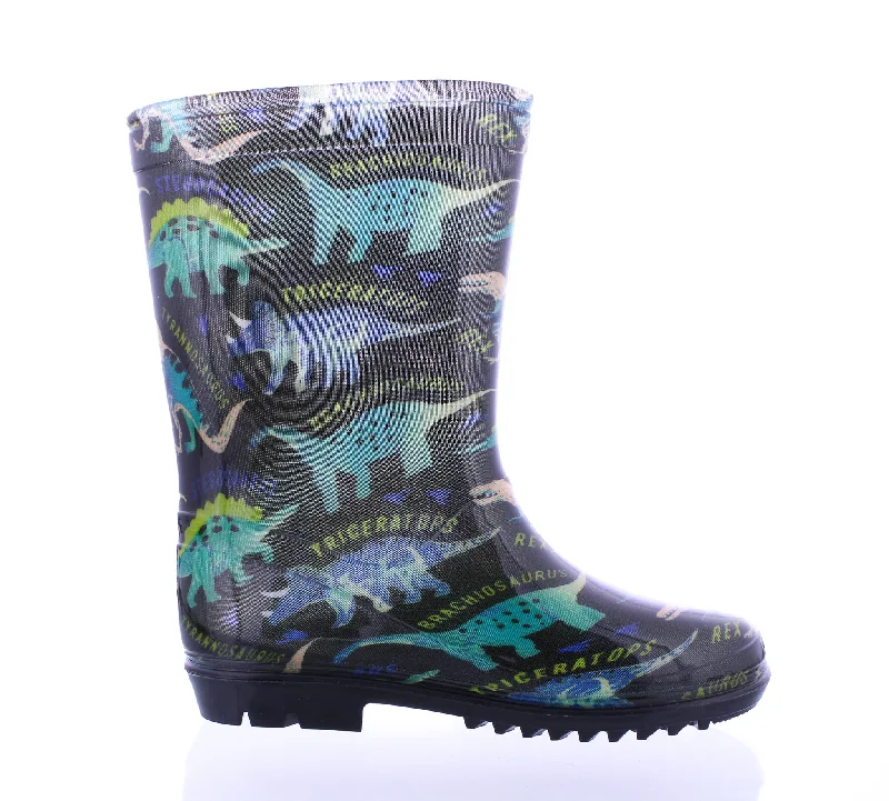 Dinosaur Print Plastic Boot