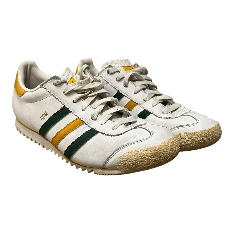 adidas/Low-Sneakers/US 10/Leather/WHT/ROM