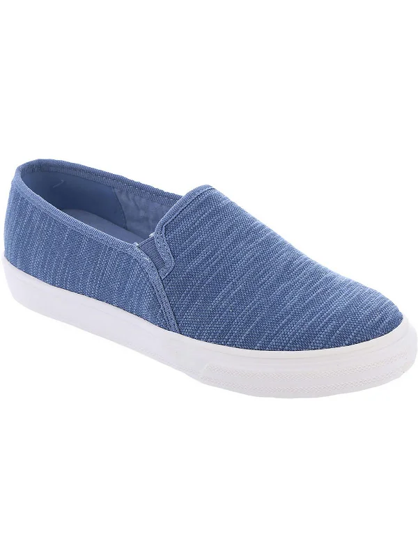 Womens Padded Insole Knit Loafers