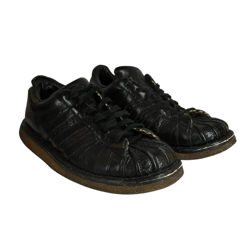 adidas/Low-Sneakers/US 7.5/Leather/BLK/superstar