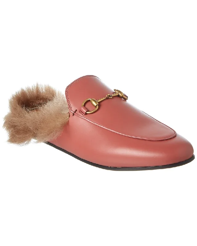 Gucci Princetown Leather Slipper