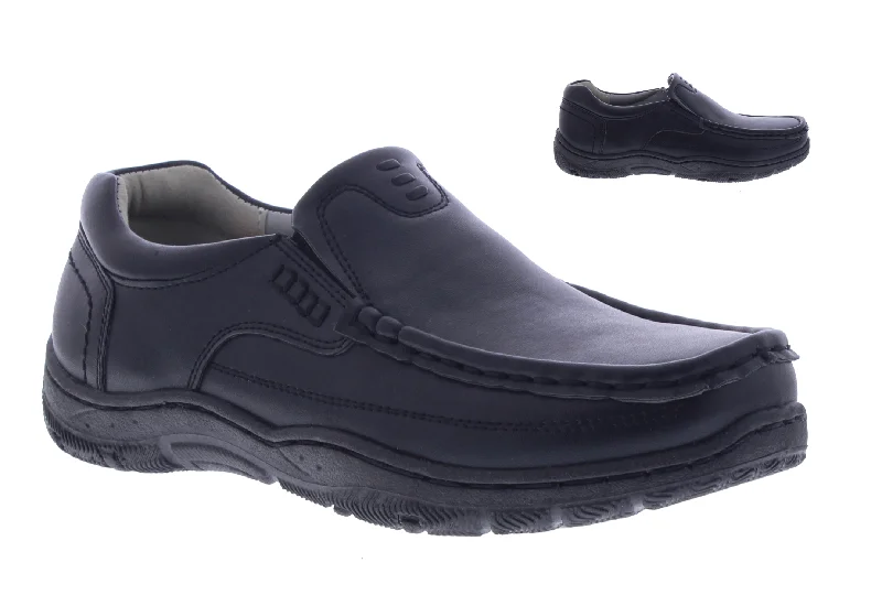 Boys Slip On School Shoes