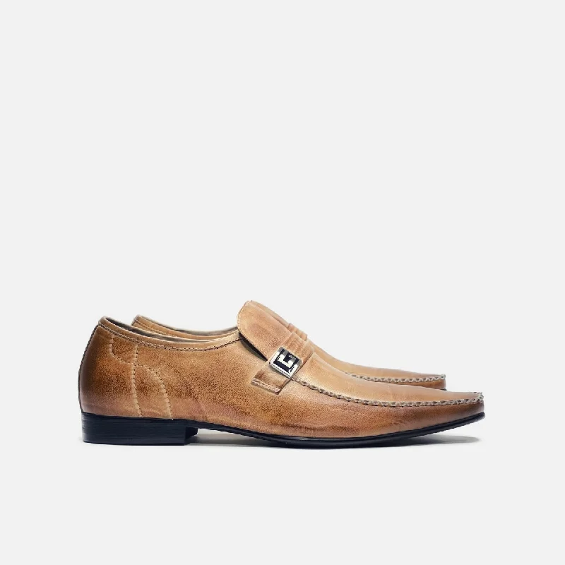 Zundel Metal Vamp Loafers