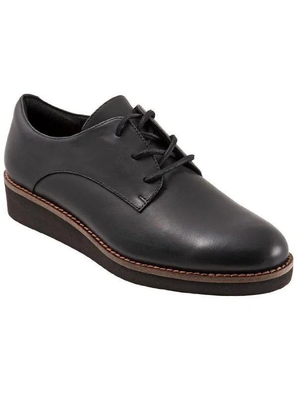 Willis Womens Lace-Up Padded Insole Oxfords