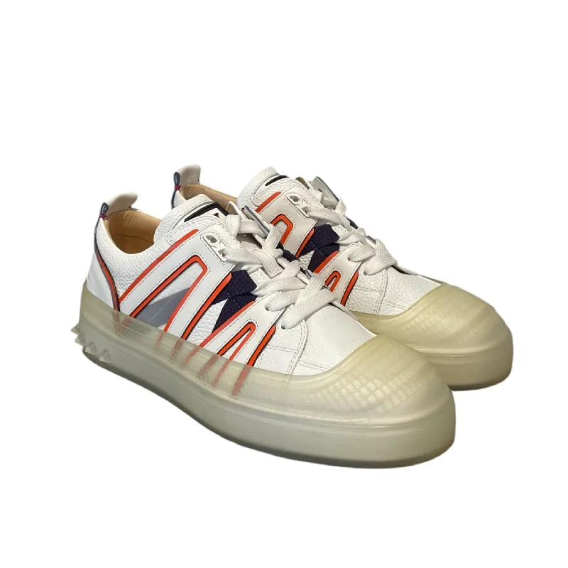 Christian Louboutin/Low-Sneakers/EU 40/Leather/WHT/VIVA VIDA