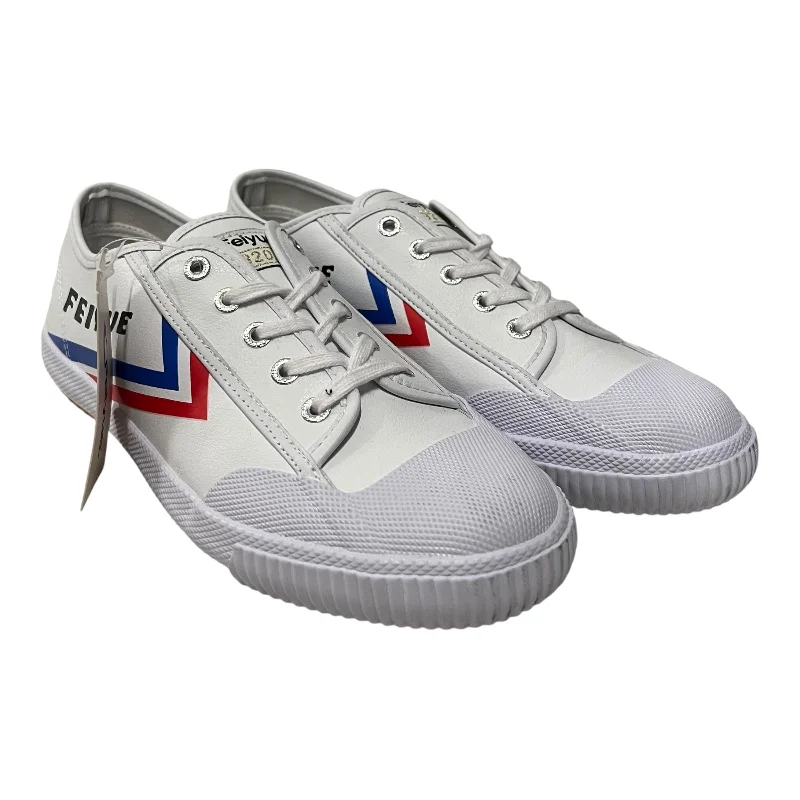 Feiyue/Low-Sneakers/US 10/Leather/WHT/