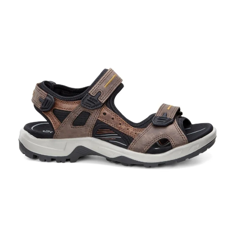 Ecco Men's 069564 Yucatan Sandal Espresso/Cocoa Brown/Black