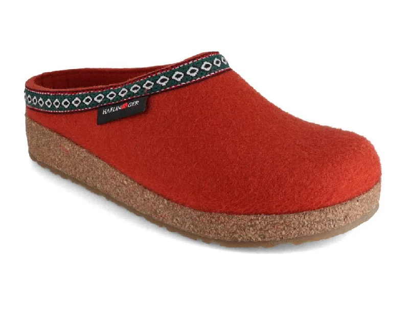 HAFLINGER Clog | Grizzly Franzl, Terracotta