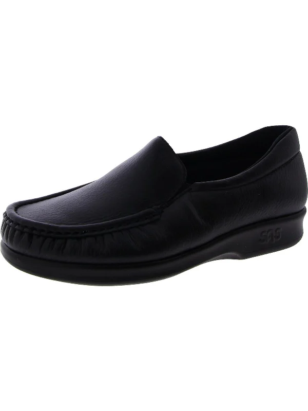 Twin Womens Slip On Padded Insole Loafers