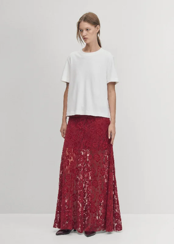 Bundi Lace Wine Skirt