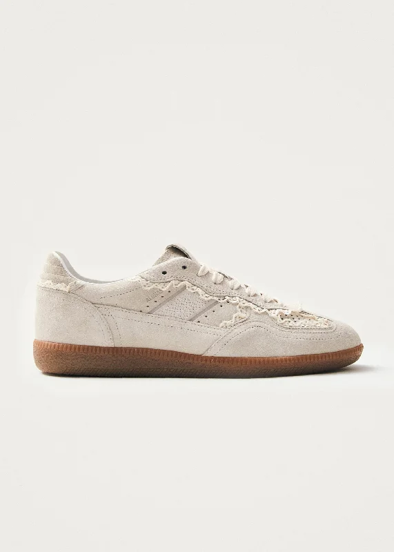 Tb.490 Crochet Cream Leather Sneakers