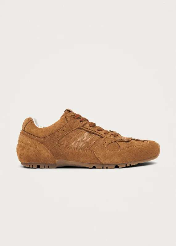 Tb.56 Suede Tan Leather Sneakers