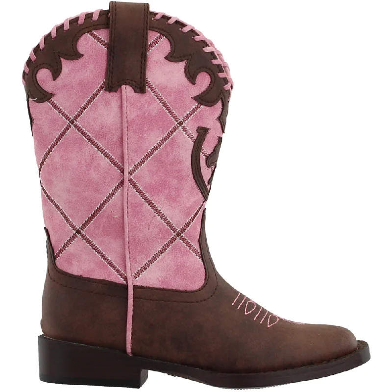 Lacy Square Toe Cowboy Boots (Little Kid-Big Kid)