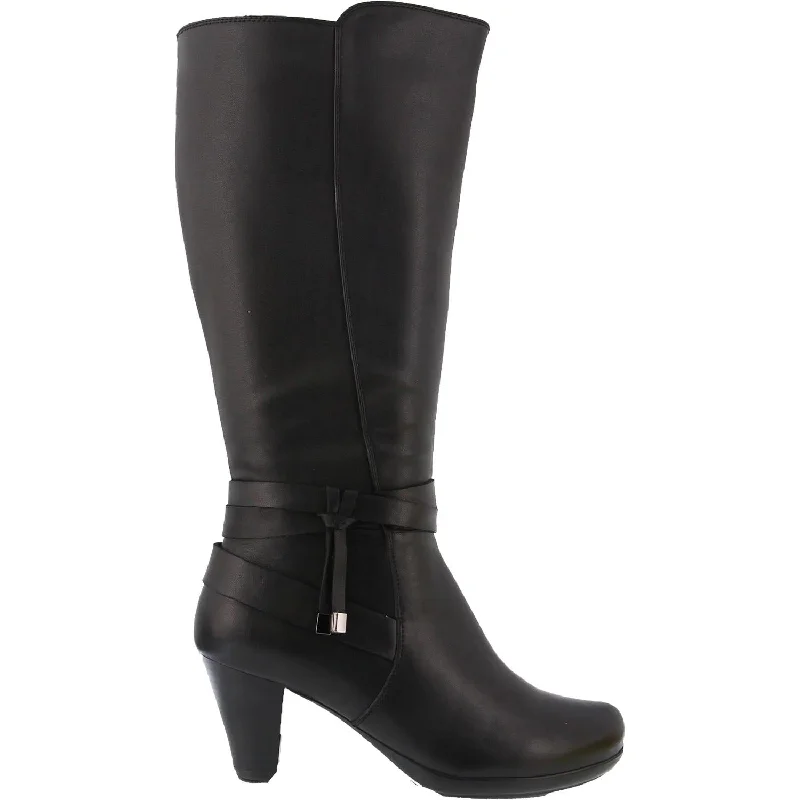 Women's Spring Step Sefi Black Leather