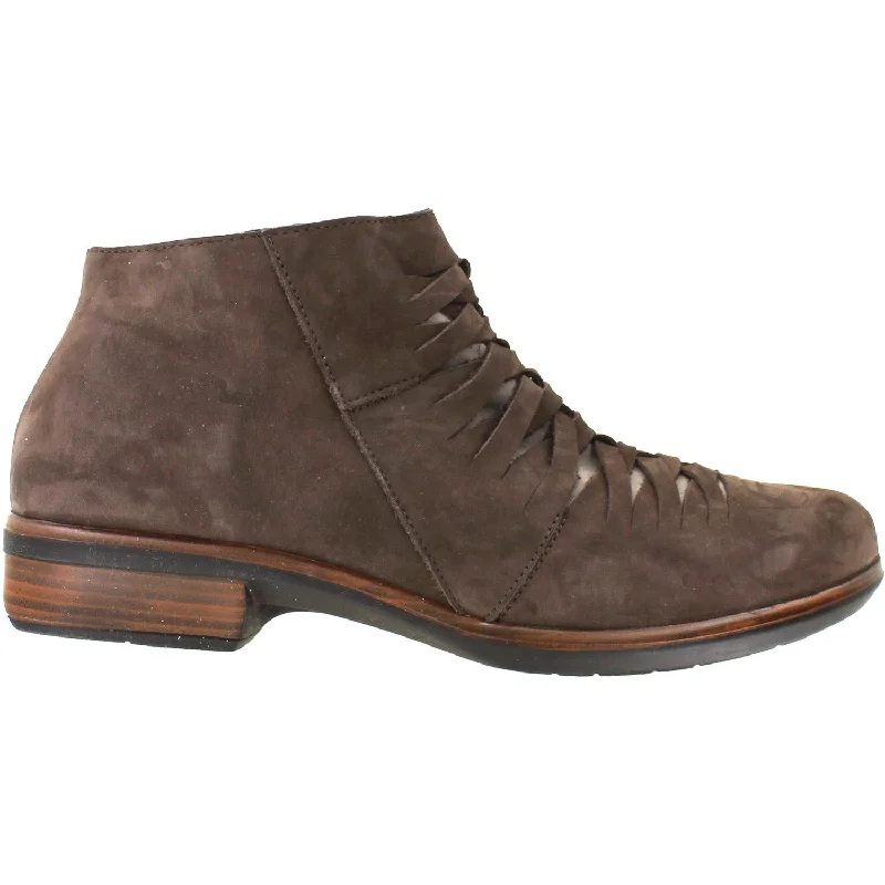 Women's Naot Leveche Coffee Bean/Shiitake Nubuck