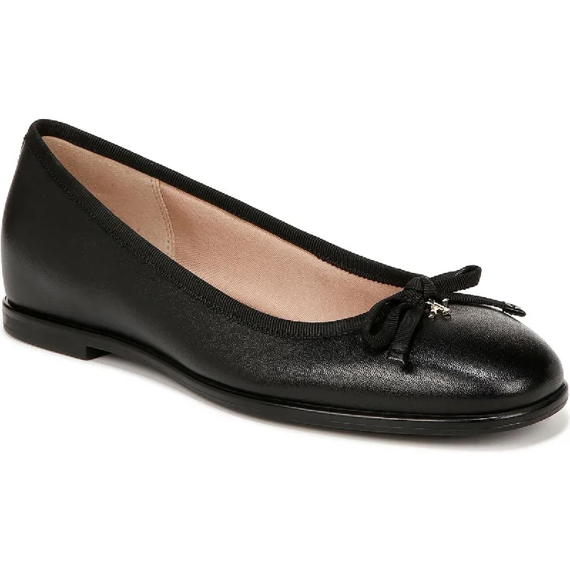 Naturalizer Womens Leather Slip On Ballet Flats