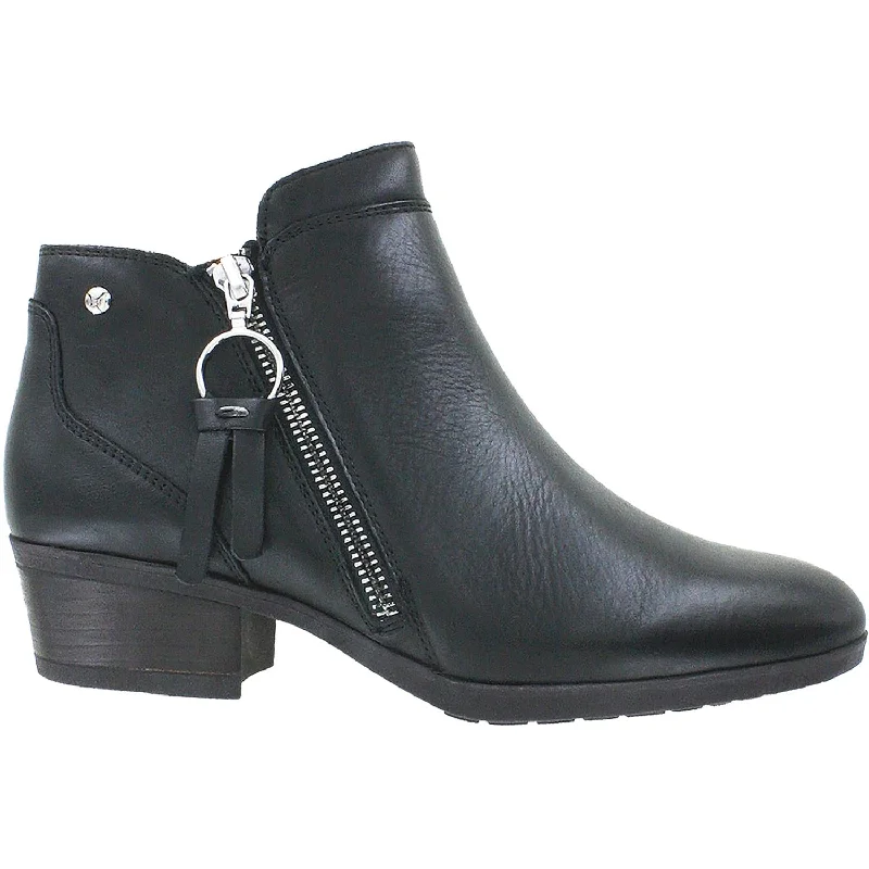 Women's Pikolinos Daroca W1U-8590 Black Leather