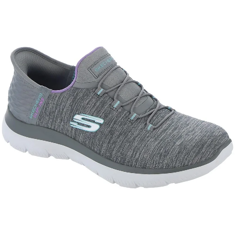 Skechers Womens Summits- Dazzling Haze Lifestyle Memory Foam Slip-On Sneakers