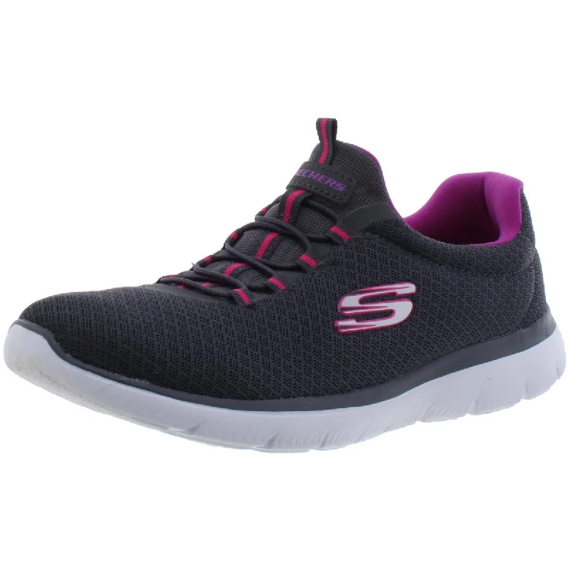 Skechers Womens Summits Lightweight Slip-On Running Shoes