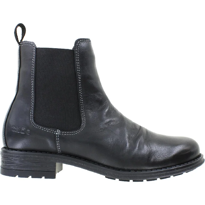 Women's Taos Tender Black Leather