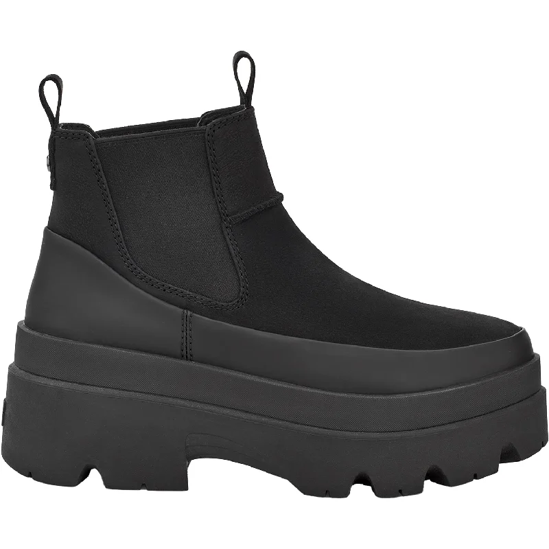 Women's UGG Brisbane Chelsea Black Nubuck